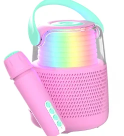 Mobility on Board Højtaler m. Mikrofon - Karaoke - Rose