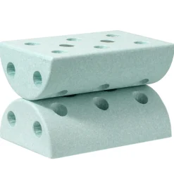 MODU Børneskammel - 4 Dele - Ocean Mint/Forest Green