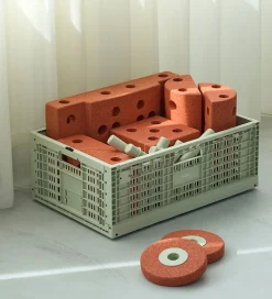 MODU Foldekasse - 60x40x22 cm - Dusty Green