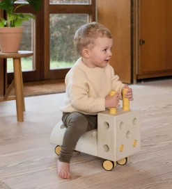 MODU Gåvogn - Tiny Ride - 10 Dele - 40x20x36 cm - Sand Grey/Hone
