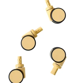 MODU Hjul til Foldekasse - 4 stk. - Honey Yellow