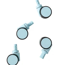 MODU Hjul til Foldekasse - 4 stk - Sky Blue