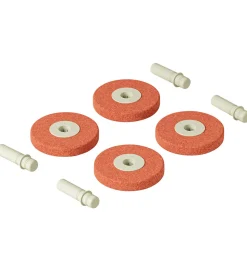 MODU 4x Foam Wheels - 4-pak - Burnt Orange/Dusty Green