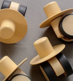 MODU 4x Swirly Wheels - 4-pak - Honey Yellow