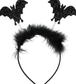 Molly & Rose Udklædning - Hårbøjle - Batman - Sort Glitter