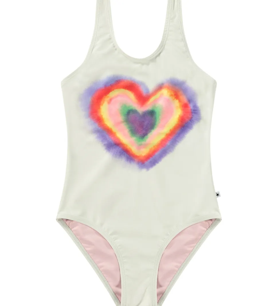 Molo Badedragt - UV50+ - Nika - Rainbow Heart