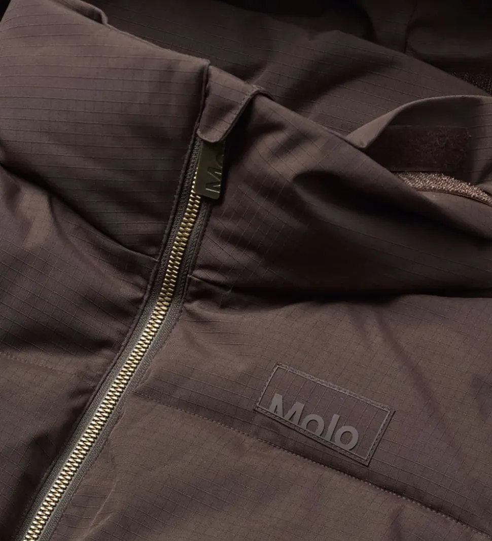 Molo Dynejakke - Hilo - Dark Cocoa