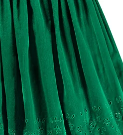 Molo Nederdel - Fløjl - Bellis - Sporting Green