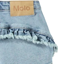 Molo Shorts - Denim - Agnetha - Distressed Washed