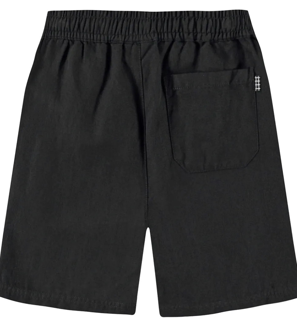Molo Shorts - Hør - Amal - Sort