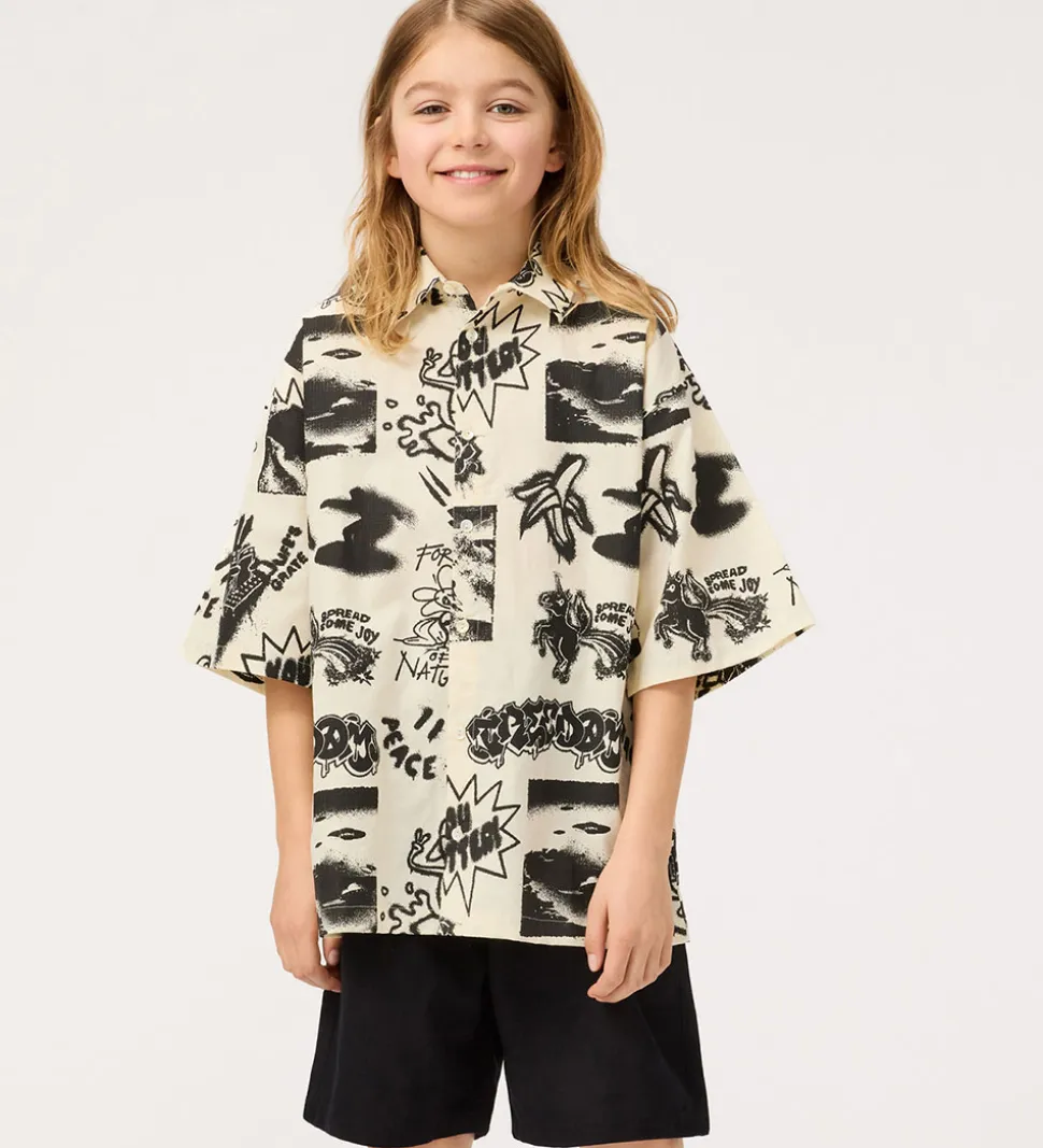 Molo Shorts - Hør - Amal - Sort