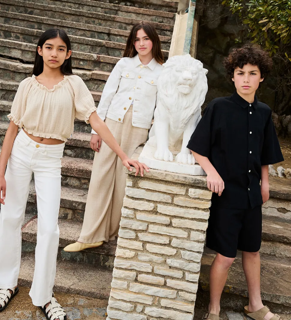 Molo Shorts - Hør - Amal - Sort