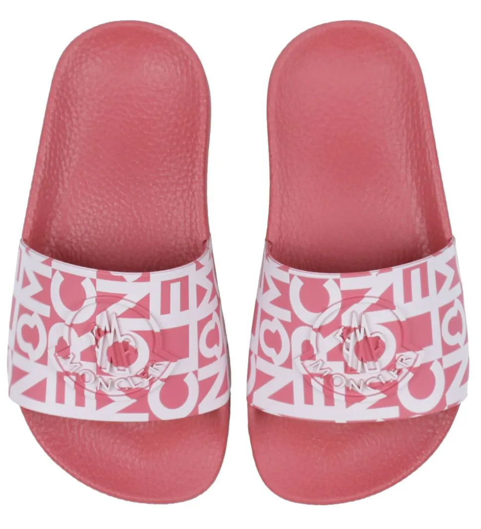 Moncler Badesandaler - Petite Jeanne - Rosa