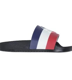 Moncler Badesandaler - Petit Basile - Sort m. Logo