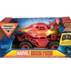Monster Jam Fjernstyret Bil - Marvel Iron Man