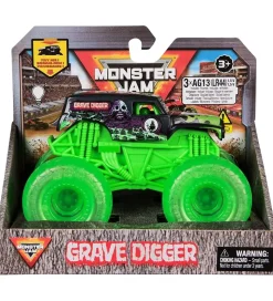 Monster Jam Truck - 1:43 - Light Up Wheels - Grave Digger