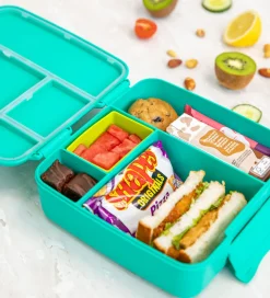 MontiiCo Indsatser - 2-pak - Bento Feast - Silikone - Matcha