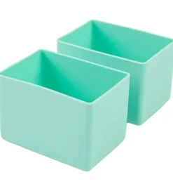 MontiiCo Indsatser - 2-pak - Bento Feast - Silikone - Marine