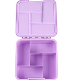 MontiiCo Madkasse m. 5 rum - Bento Five - 980 ml - Lilac