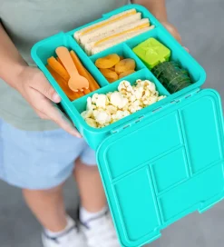 MontiiCo Madkasse m. 5 rum - Bento Five - 980 ml - Mojito