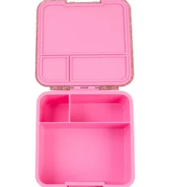 MontiiCo Madkasse m. 3 rum - Bento Three - 1 l - Floss Glitter