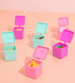 MontiiCo Snackbøtter - Bento Dip & Sauce - 2-pak - Fuchsia