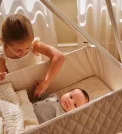 Moonboon Madras til Vugge - 40x80 cm - Skum - Nature