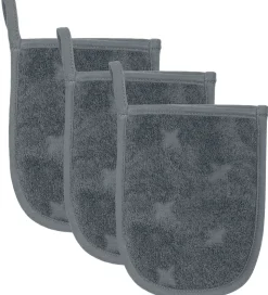 Müsli Badehandske - 3-pak - 14x18 cm - Stormy Blue