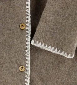 Müsli Køredragt - Uldfleece - Brown Melange