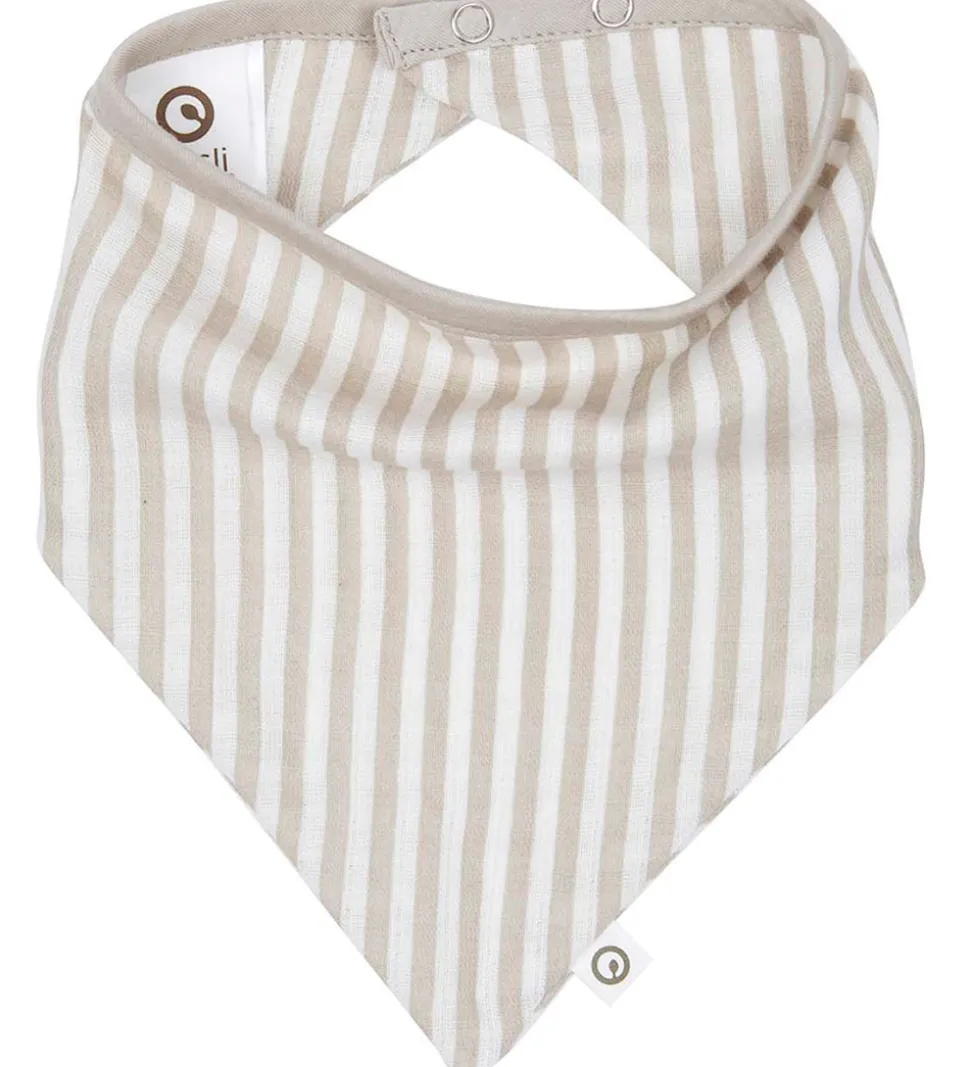 Müsli Savlesmæk - Stripe Muslin - Balsam Cream/Cashmere