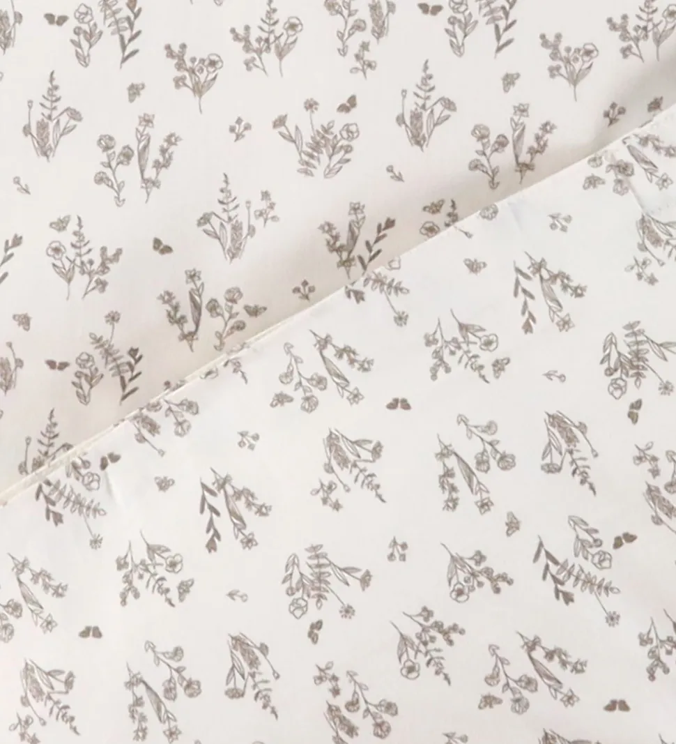 Müsli Sengetøj - Baby - Floral - Balsam Cream/Walnut