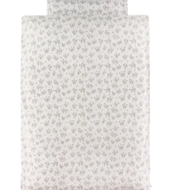 Müsli Sengetøj - Junior - Floral - Balsam Cream/Walnut