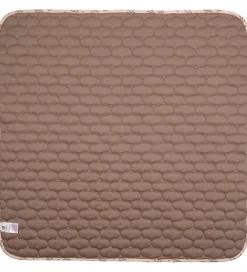 Müsli Tæppe - Quiltet - 90x90 cm - Flora - Nightingale/Balsam Cr