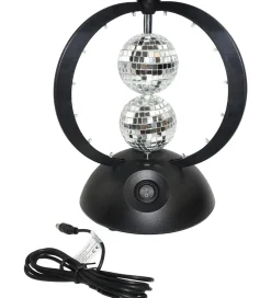 Music Diskokugle - Rotating Double Mirror Balls