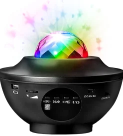 Music Stjernehimmel Projektor m. Højtaler