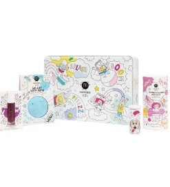 Nailmatic Badesæt - Box m. Badebombe, Neglelak, Lipgloss, Badesa