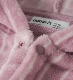 Name It Badekåbe - Velour - NmfRose - Keepsake Lilac