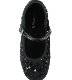 Name It Ballerinasko - NkfRenna - Sort m. Pailletter