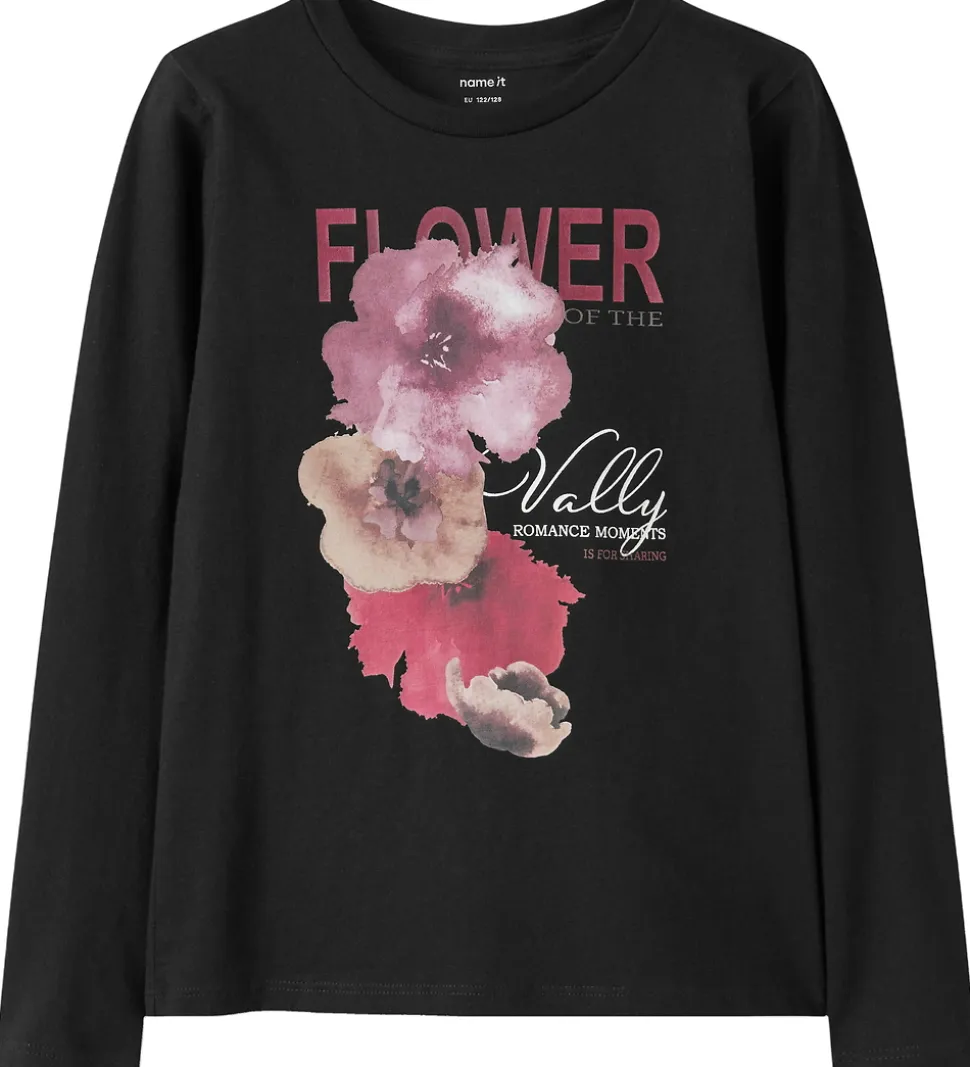 Name it Bluse - NkfSaga - Black