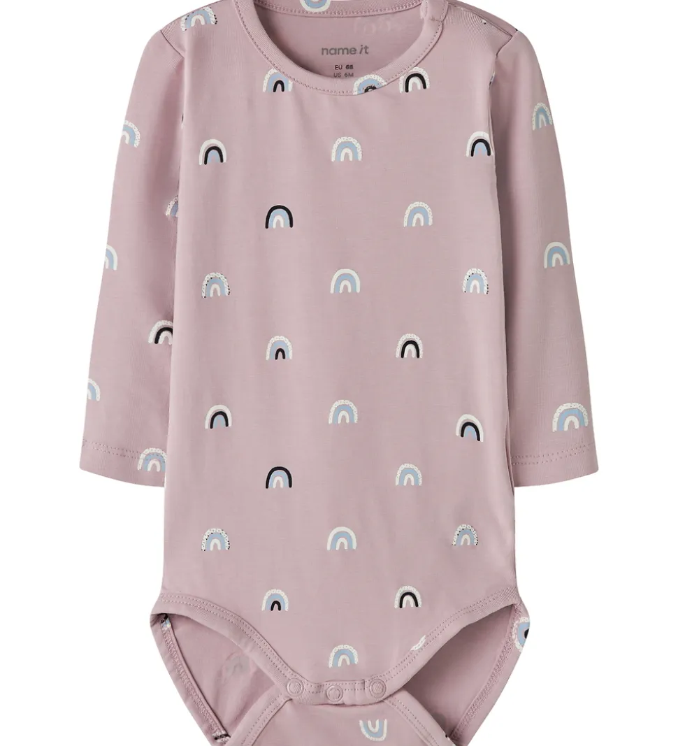 Name It Body l/æ - NbfVandora - Keepsake Lilac/Rainbow