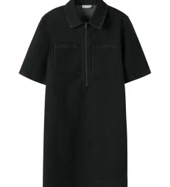 Name It Kjole - NkfBlake - 1/2 Loose - Dark Grey Denim