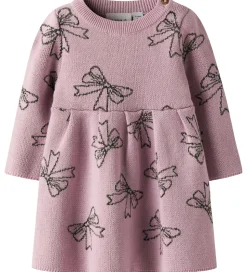 Name It Kjole - Strik - NbfRebowie - Keepsake Lilac