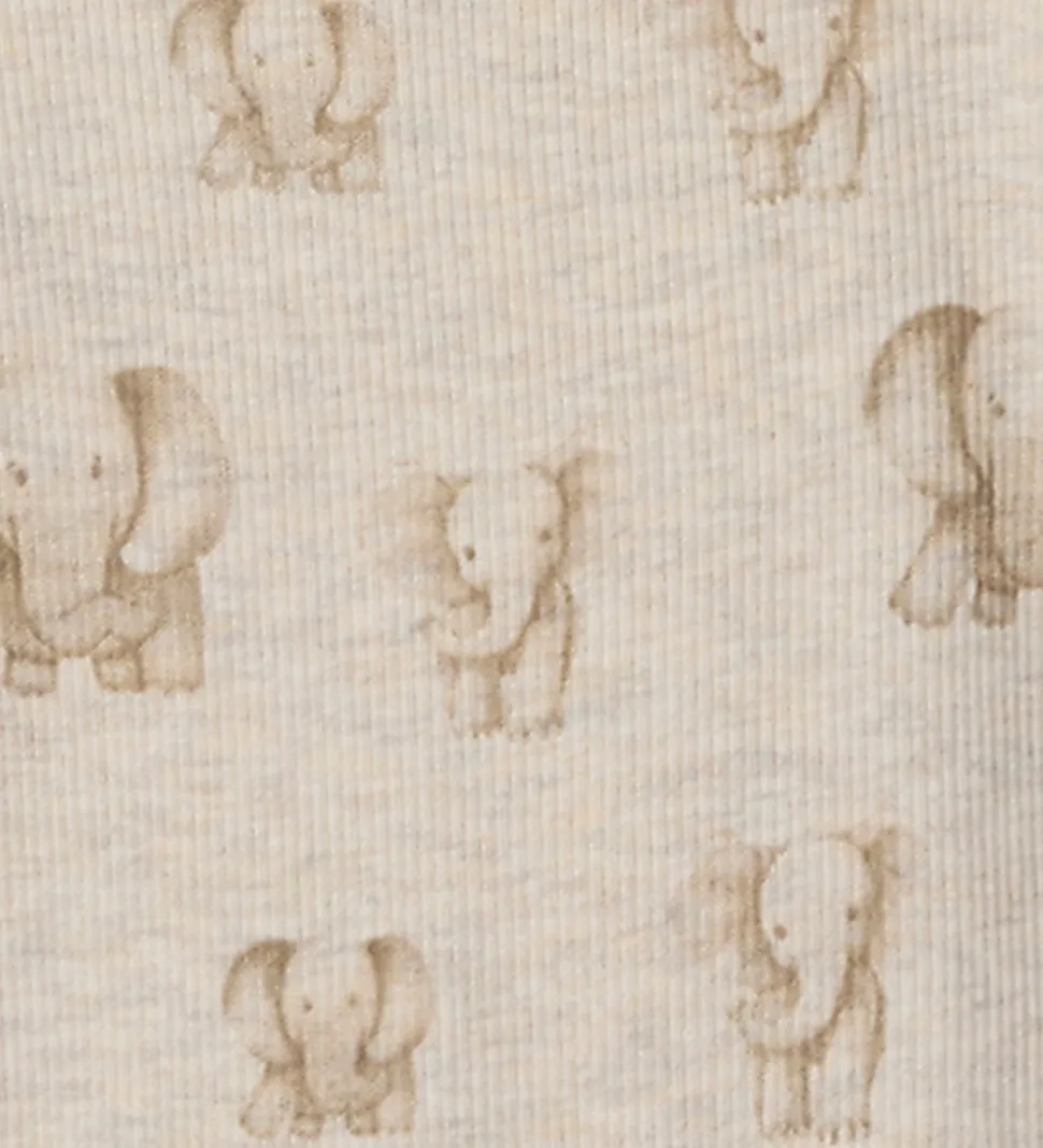 Name It Leggings - Rib - NbnDam - Peyote Melange