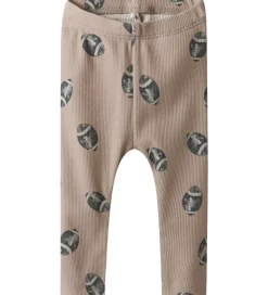 Name It Leggings - Rib - NbmSolution - Mushroom