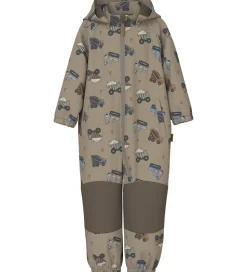 Name It Softshelldragt m. Fleece - Noos - NmmAlfa08 - Silver Min