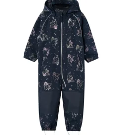 Name It Softshelldragt m. Fleece - Noos - NmfAlfa08 - Dark Sapph