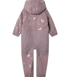 Name It Softshelldragt m. Fleece - Noos - NmfAlfa08 - Elderberry