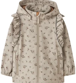 Name It Softshelljakke m. Fleece - NmfAlfa08 - Pure Cashmere/Bou