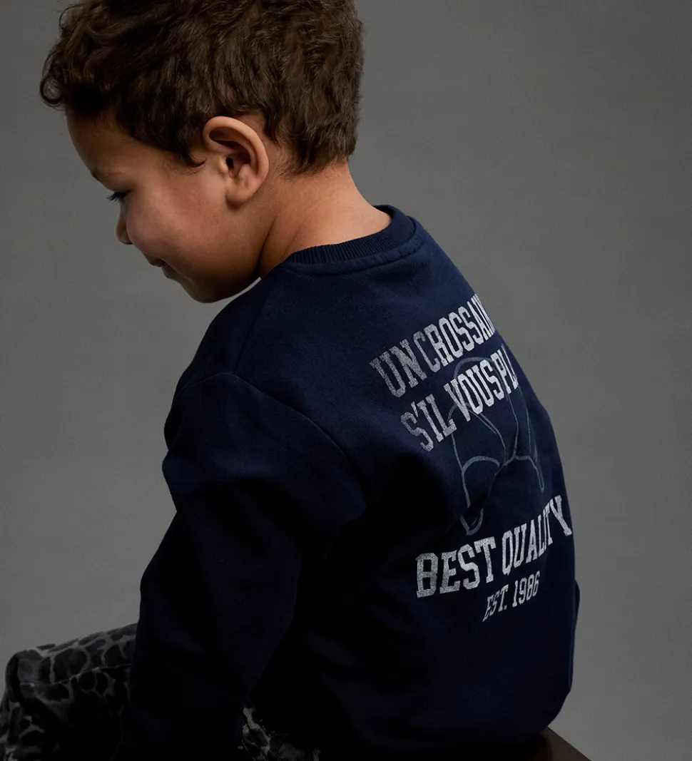 Name It Sweatshirt - NmmRico - Navy Blazer