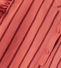 Name It Top - NkfHeik - Spiced Coral/Madder Brown